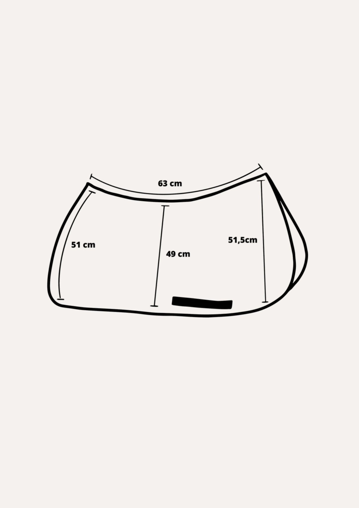 Woolen Saddle pad - Woolherd