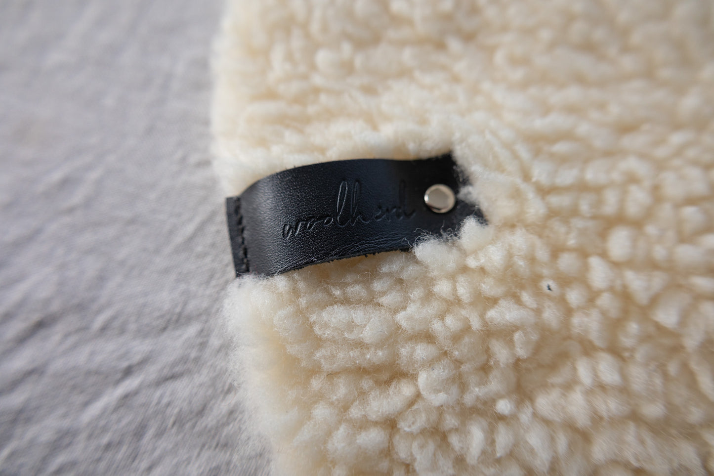 Woolen Seat Pad, sheepskin - Woolherd