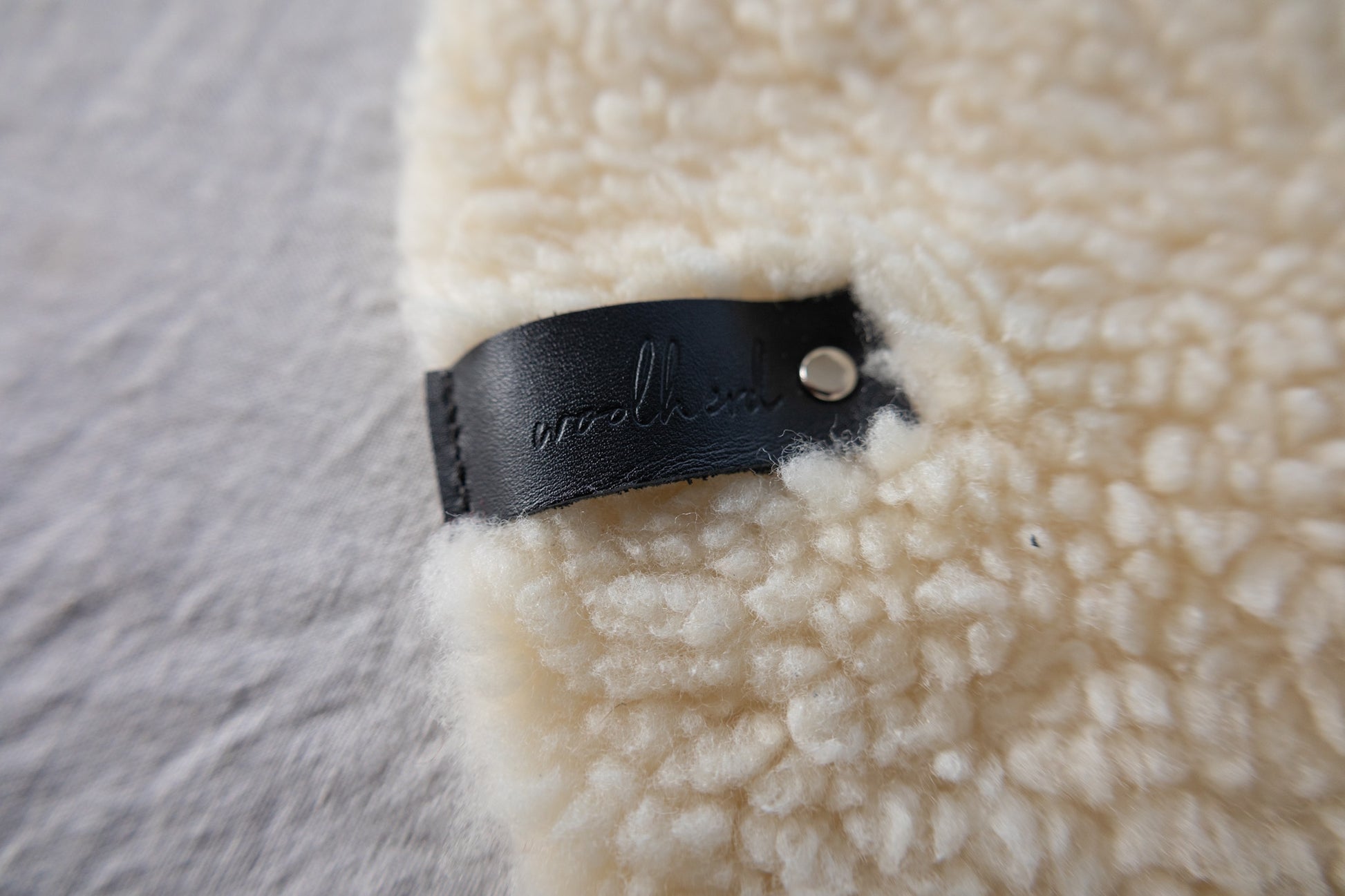 Woolen Seat Pad, sheepskin - Woolherd