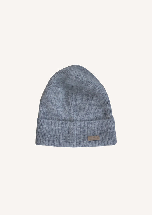 Kid´s beanie, silver - Woolherd