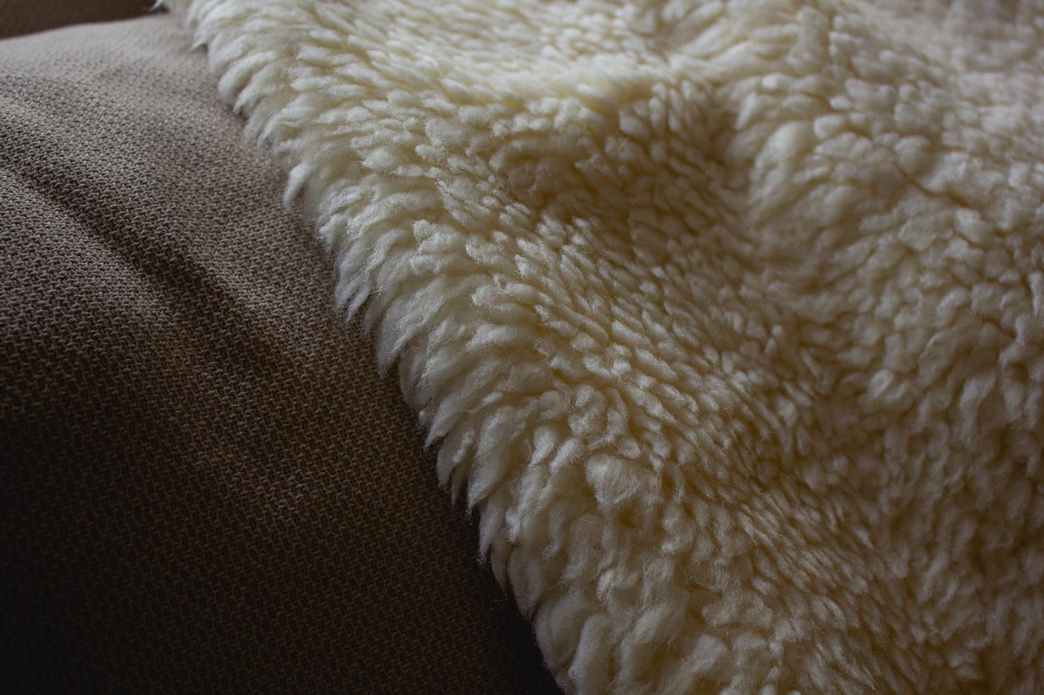 Sheep hide white - Woolherd
